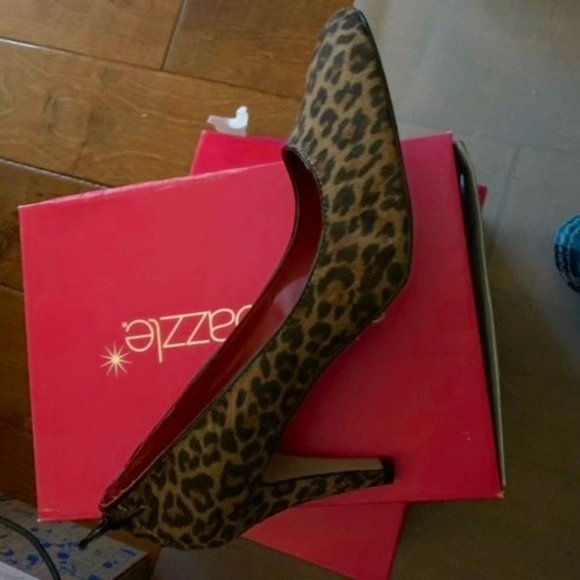 Shoe Dazzle Shoes - New In Box - Shoedazzle Caressa Cheetah Print - Size 11 Heels